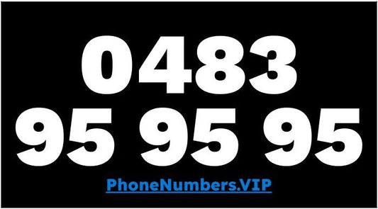 Gold Premium Mobile Phone Number 0483 95 95 95 - works with all Telco's - PhoneNumbers.VIP
