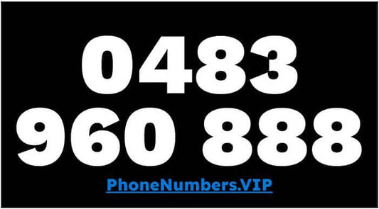 Gold/VIP/Premium Mobile Number 0483 960 888 - works with all Telco's - PhoneNumbers.VIP